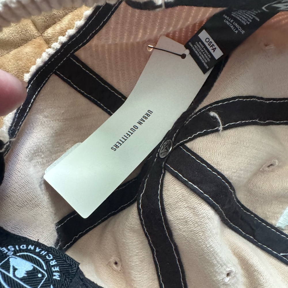 47 Brand Pale Pink &white corduroy Genuine Merchandise LA Dodgers cap/afjustable - Picture 11 of 12